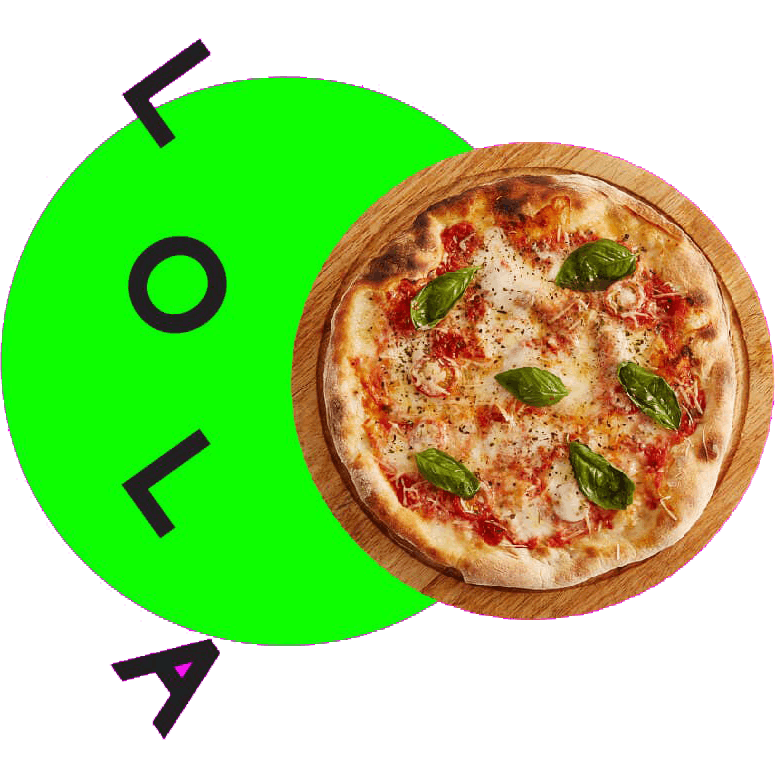 a close up of a pizza