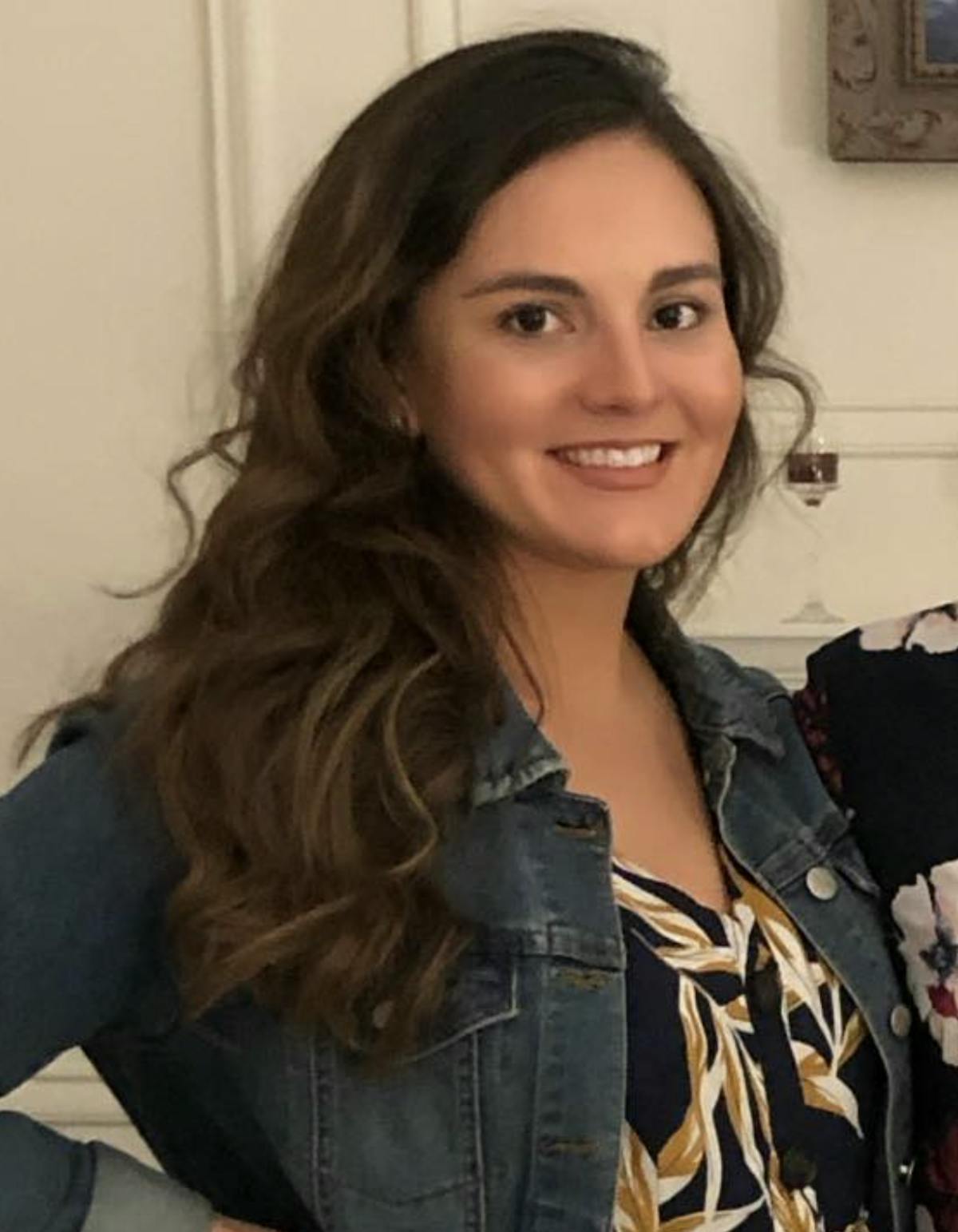 a woman smiling for the camera