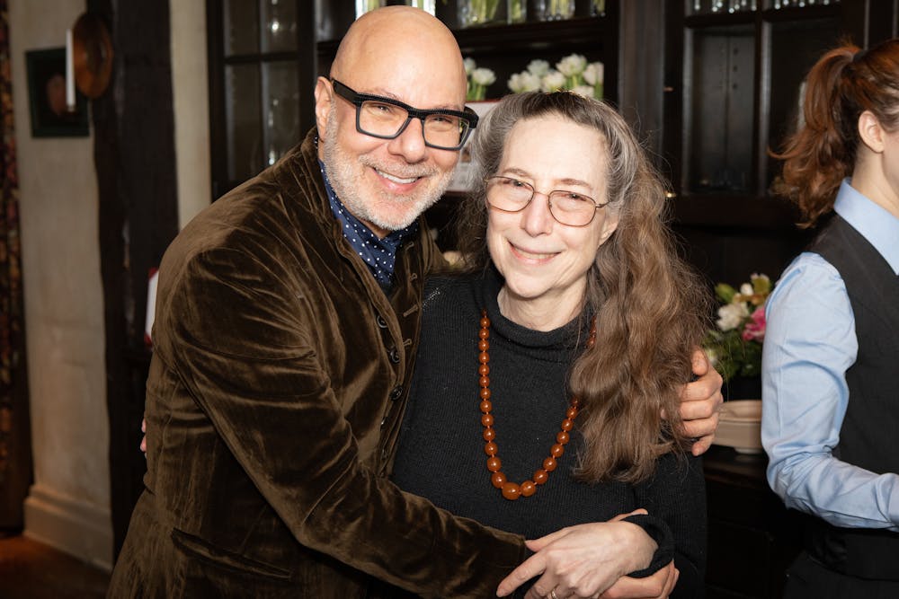 Ron Ben-Israel, Rose Levy Beranbaum posing for the camera