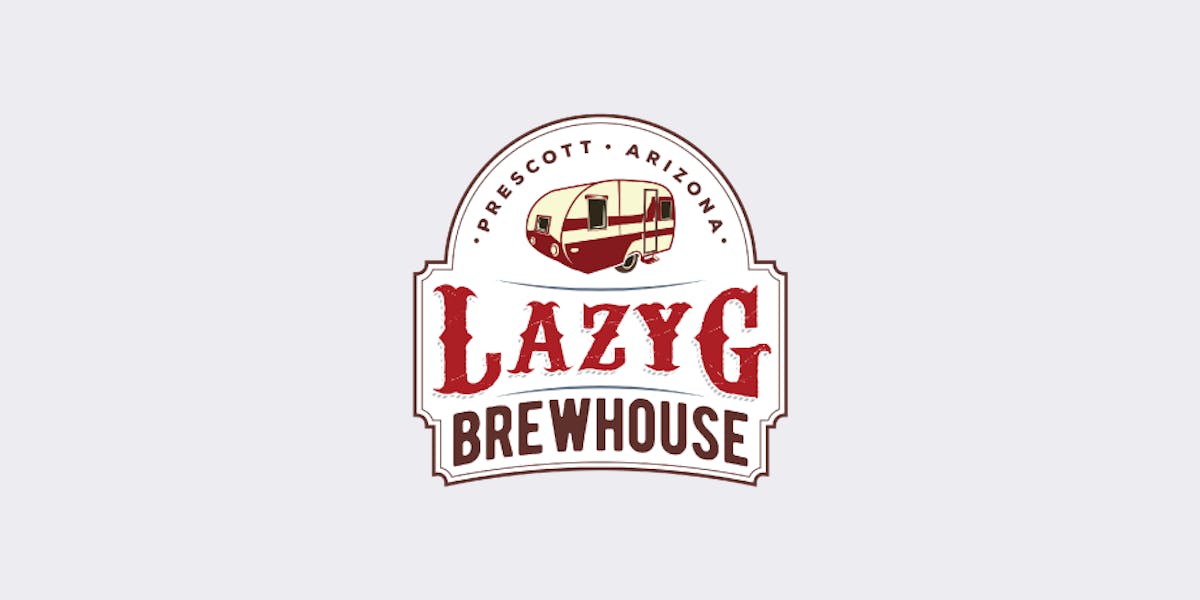 LazyG Brewhouse restaurant logo - View nutrition facts, calories, and macros for menu items at 220 W Leroux St, Prescott, AZ 86303