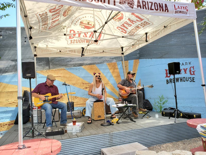 LIVE MUSIC IN "THE PARK" LazyG Brewhouse