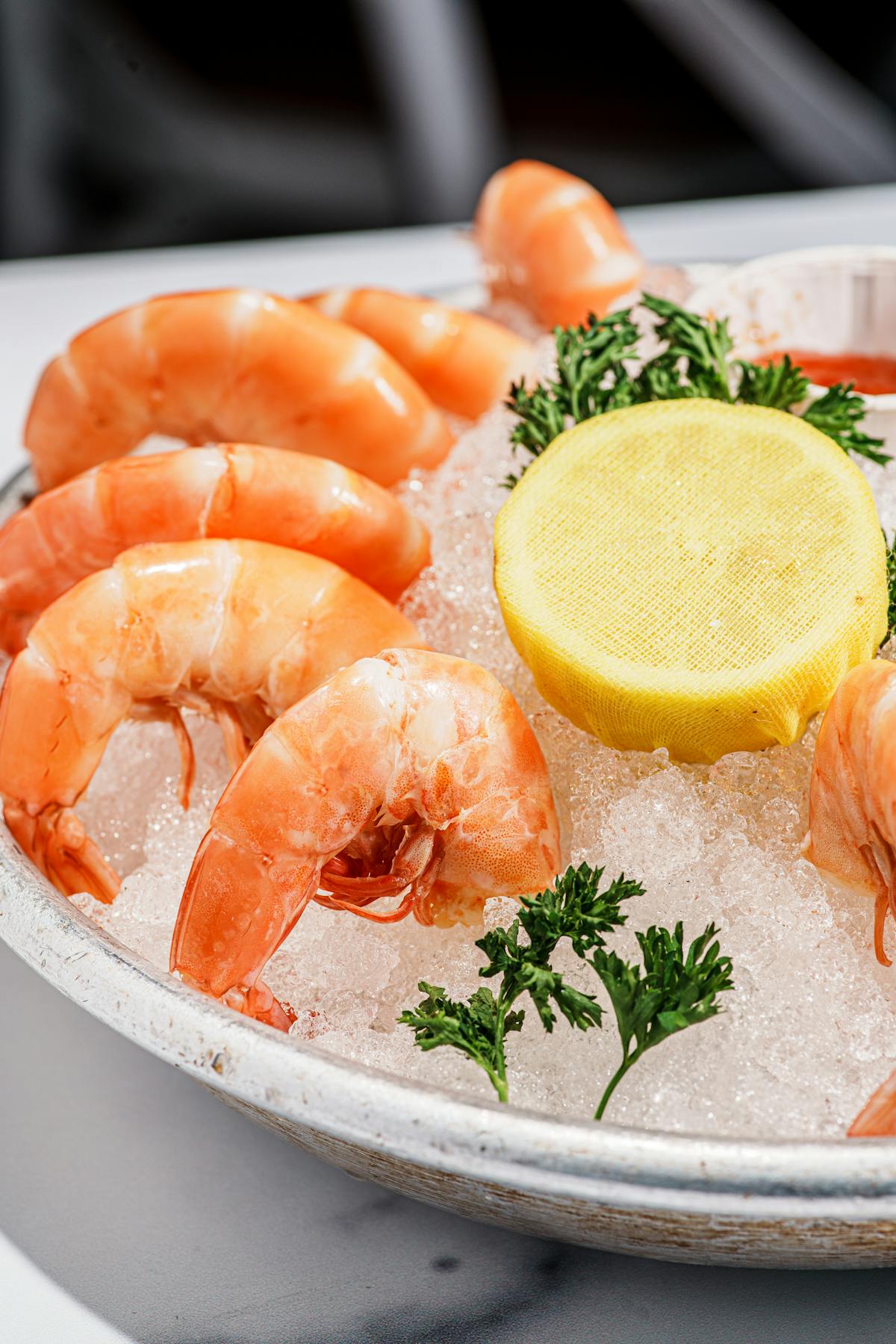 a plate of food
