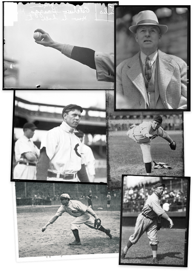 an old photo of Mordecai Brown