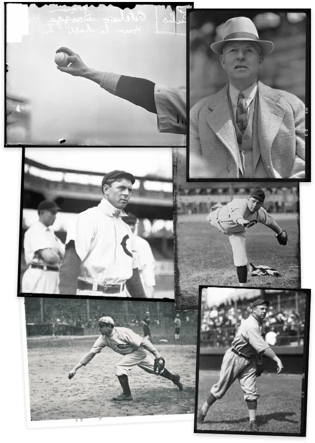 an old photo of Mordecai Brown