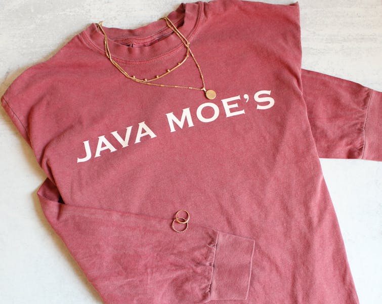 Java Moe's Long Sleeve TShirts Java Moe's