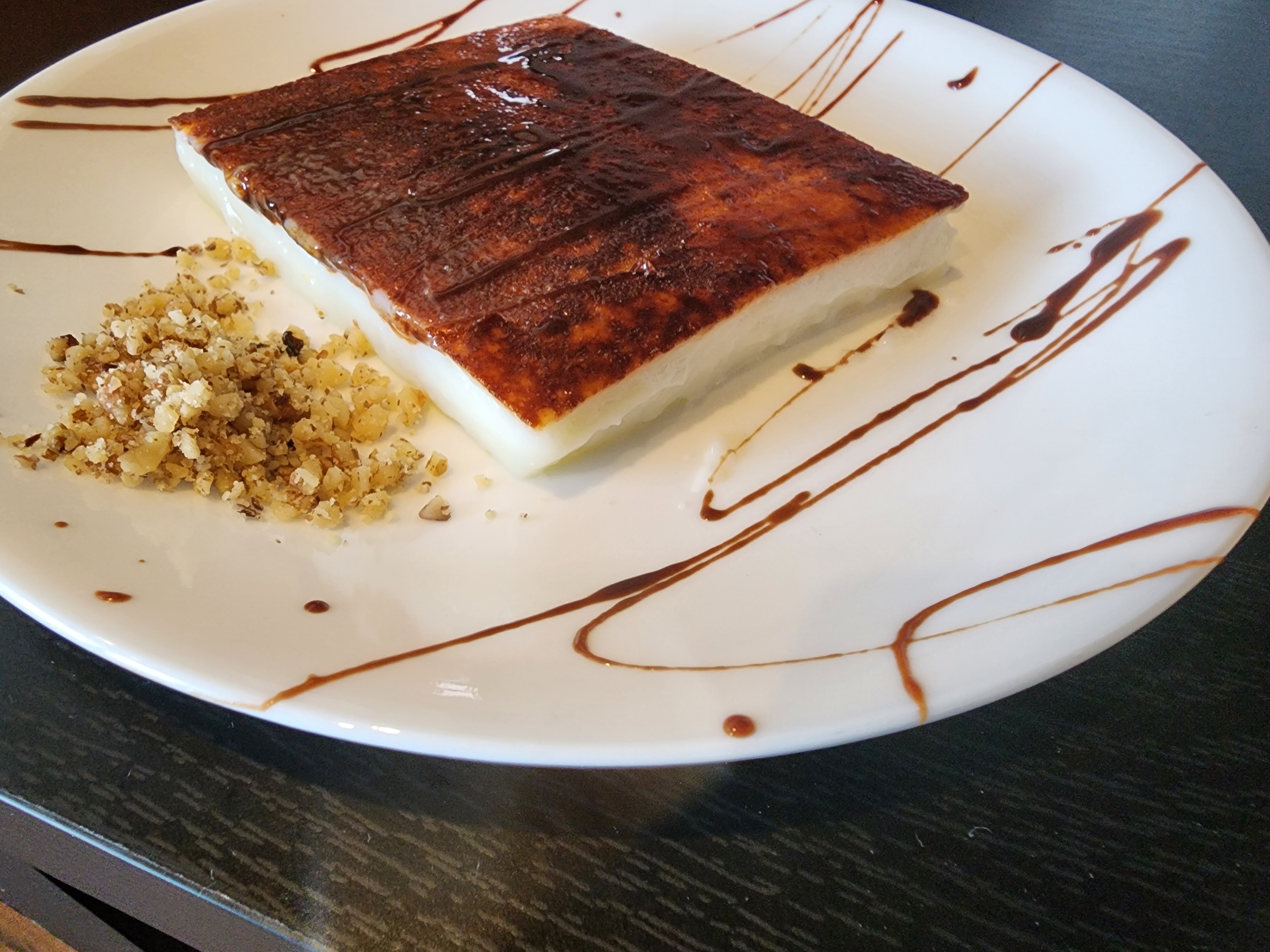 a piece of cake on a plate
