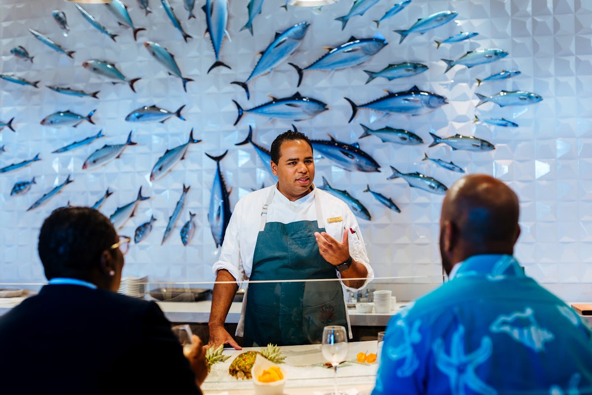 Executive Chef du Cuisine Stephen Holland