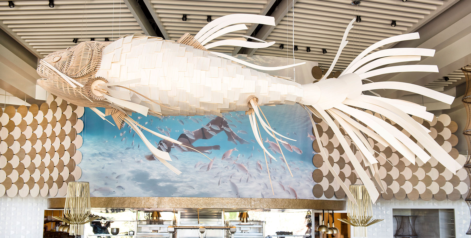 Fish by José Andrés at The Cove at Atlantis featuring celebrity-chef seafood dining on Paradise Island Bahamas