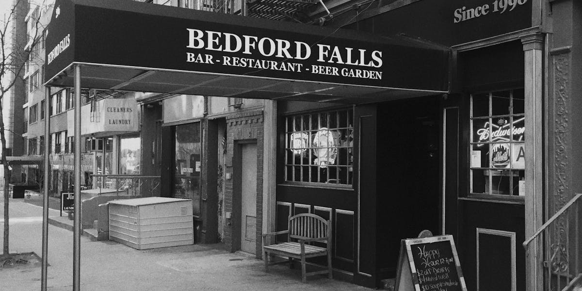 Hours Location Bedford  Falls  Neighborhood Bar 