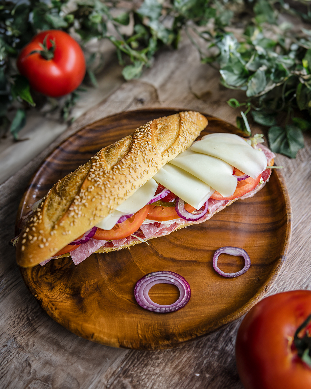 a close up of food on a table