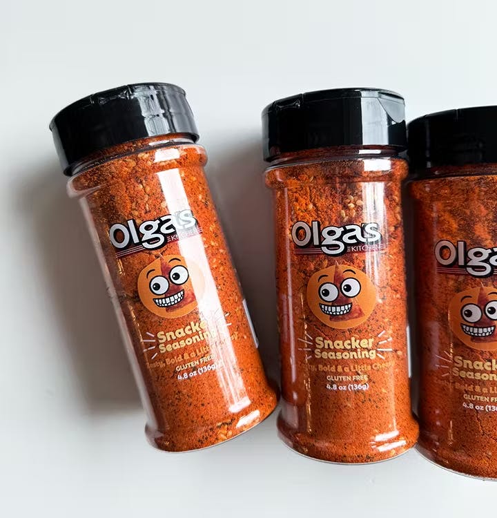 a close up of seasoning bottles