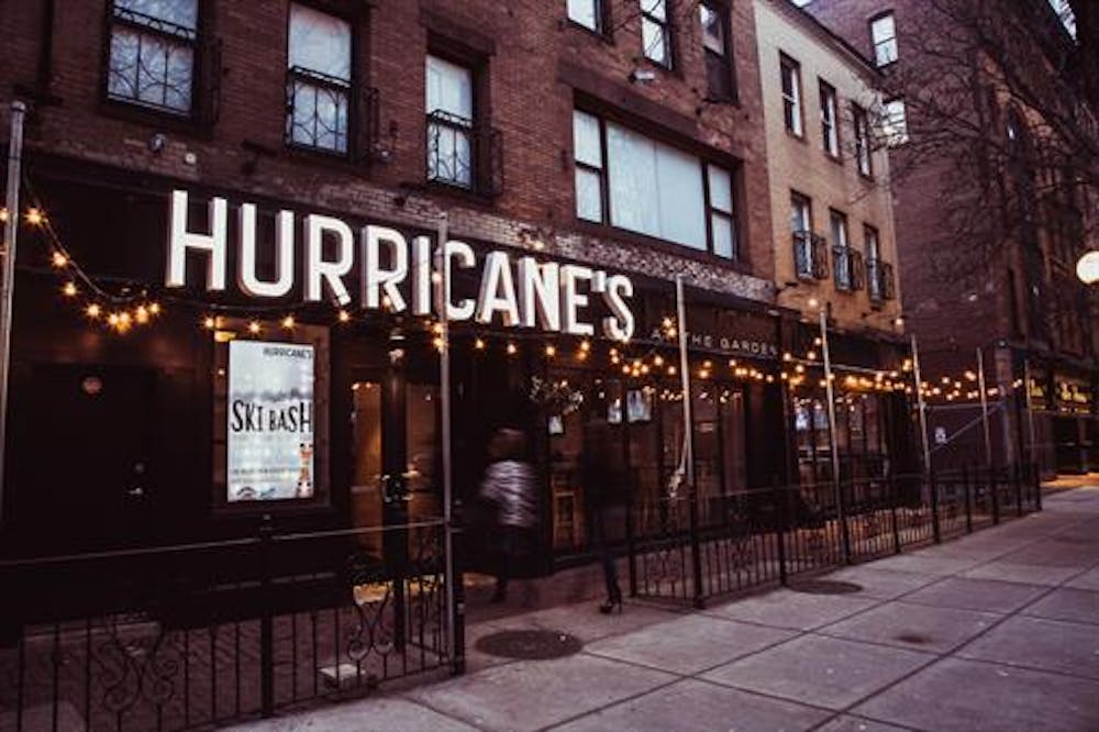 a store in a brick building