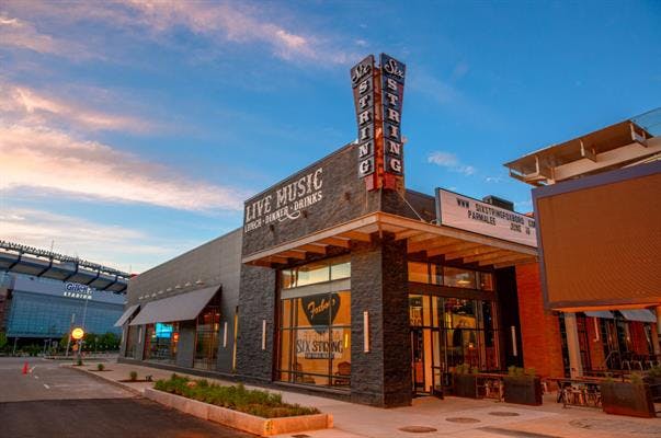 a sign on the side of a building