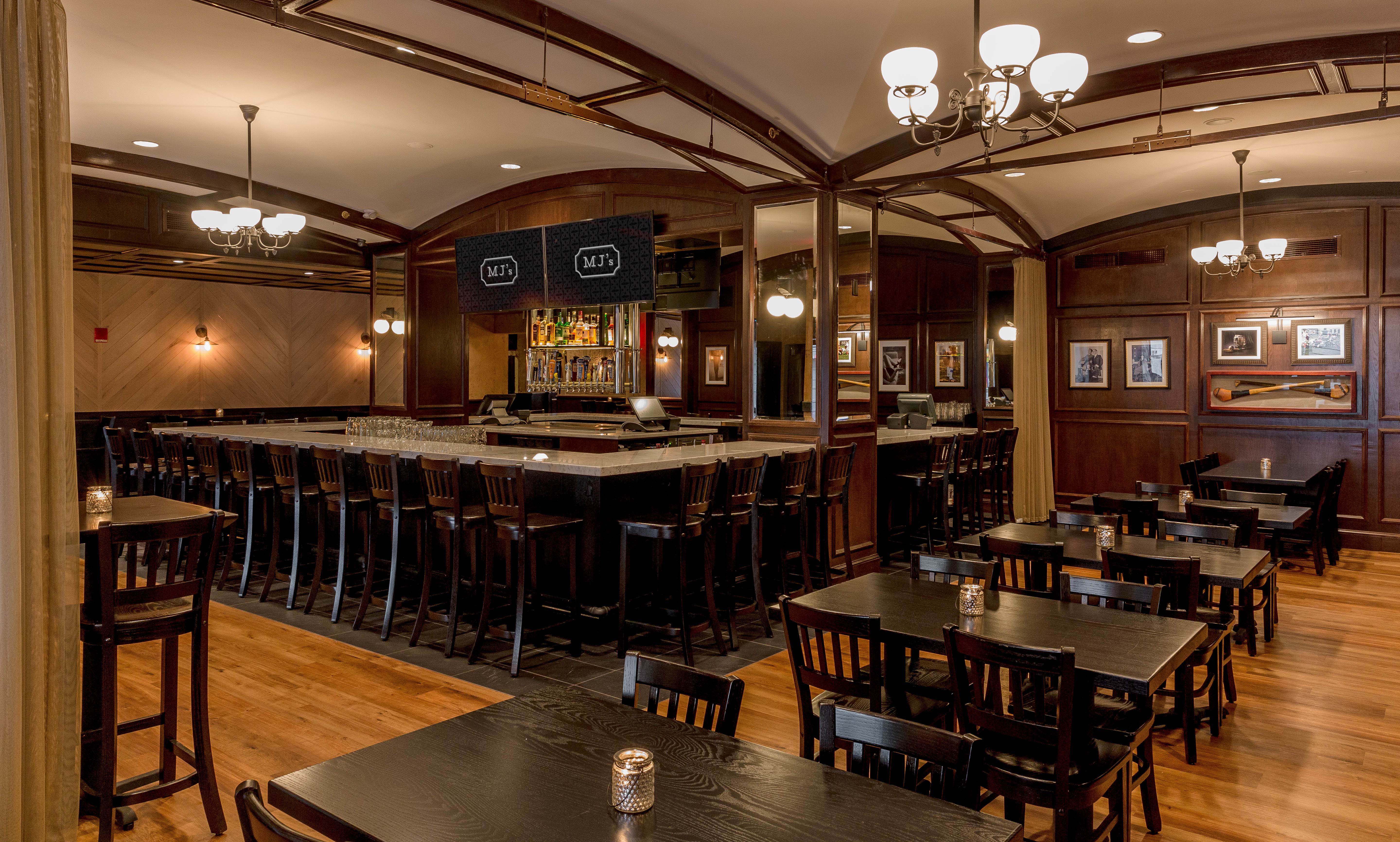 irish pub in back bay boston, space for holiday parties