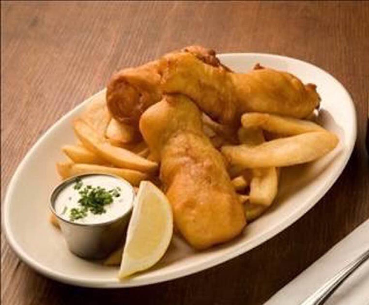 a plate of food on a table