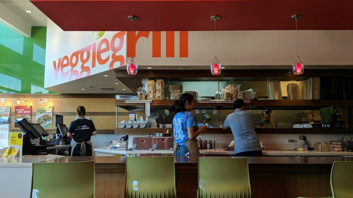Veggie Grill interior