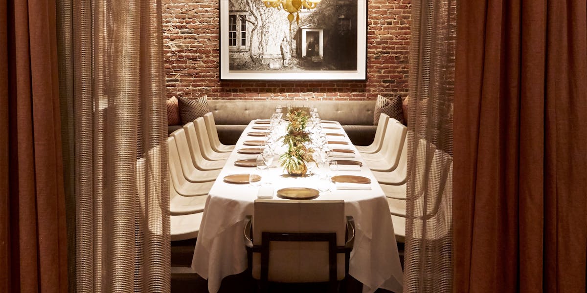 Private Dining Quince Restaurant