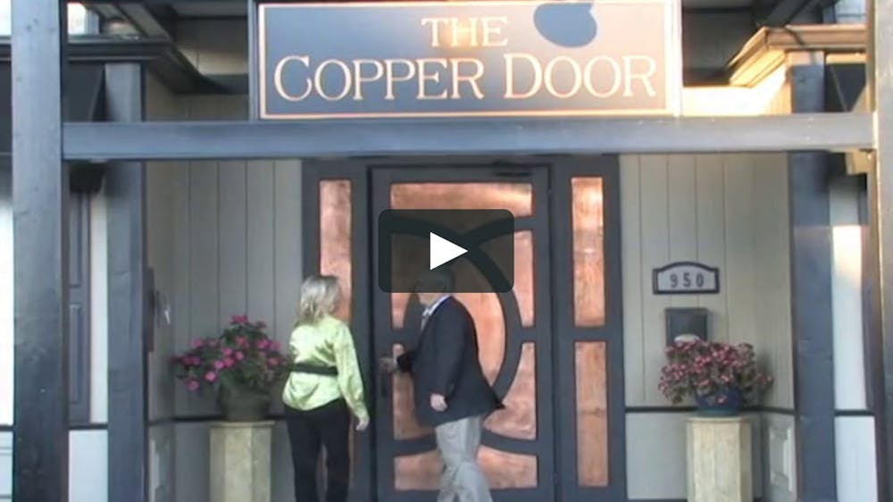Press The Copper Door