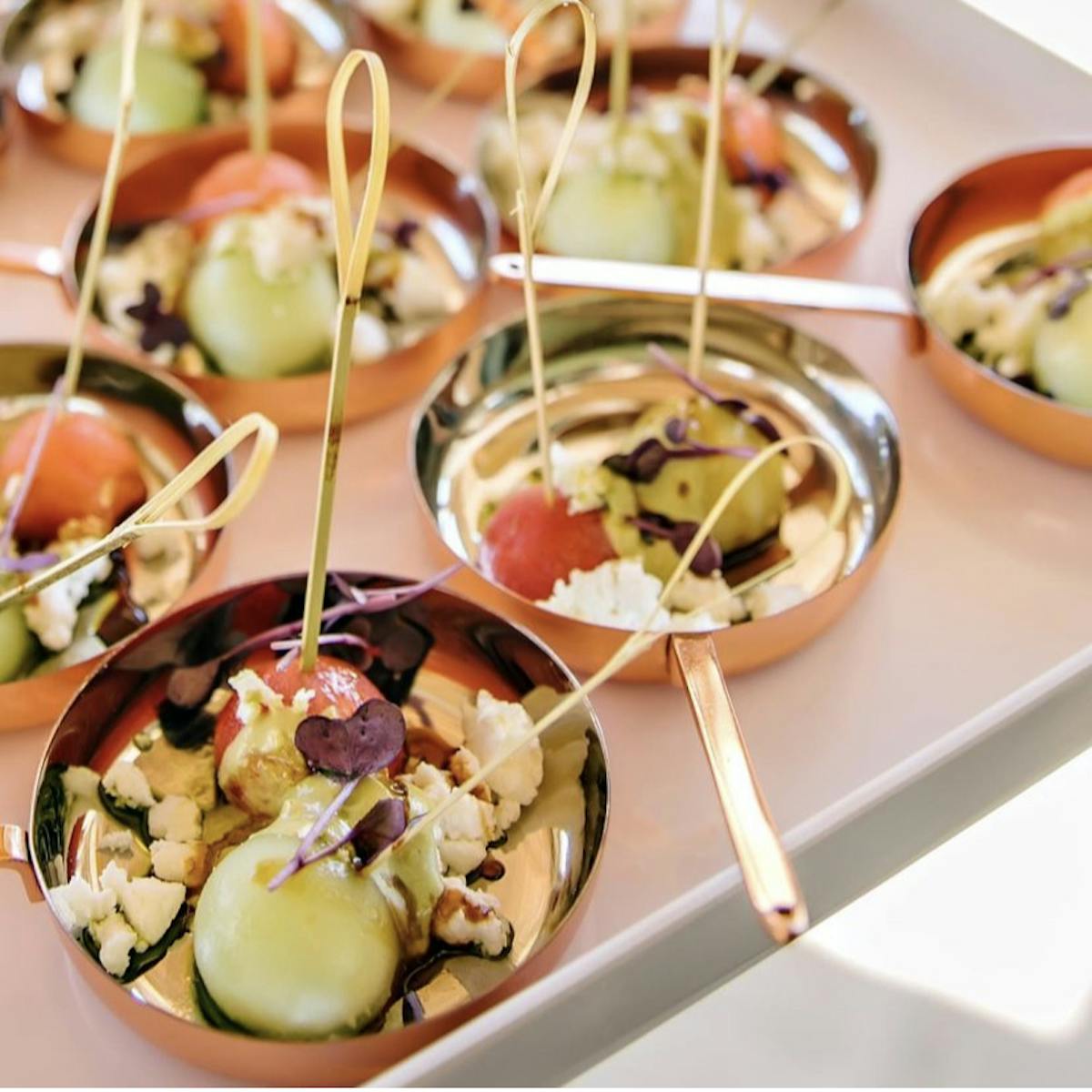 a plate of food on a table