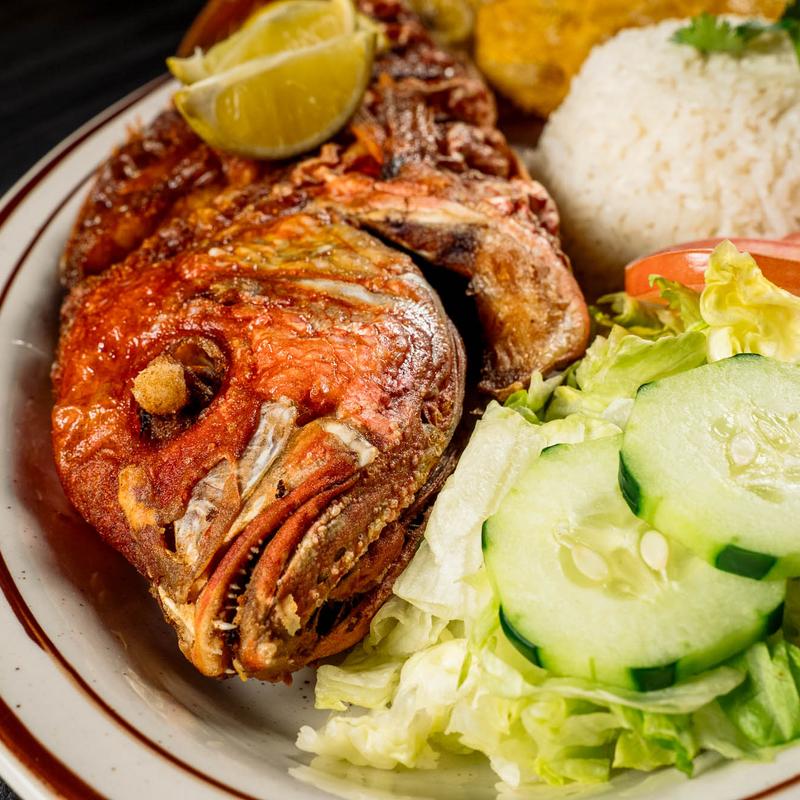 a plate of food