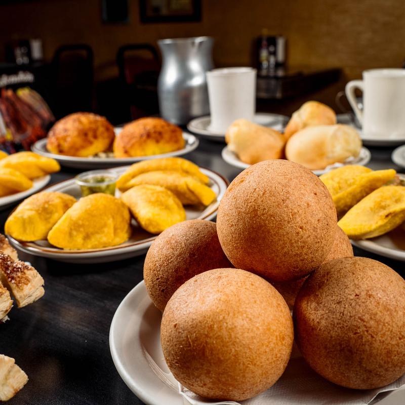 a plate of food on a table