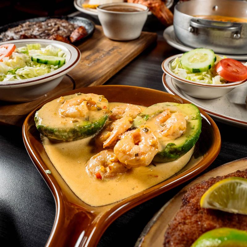 a plate of food on a table