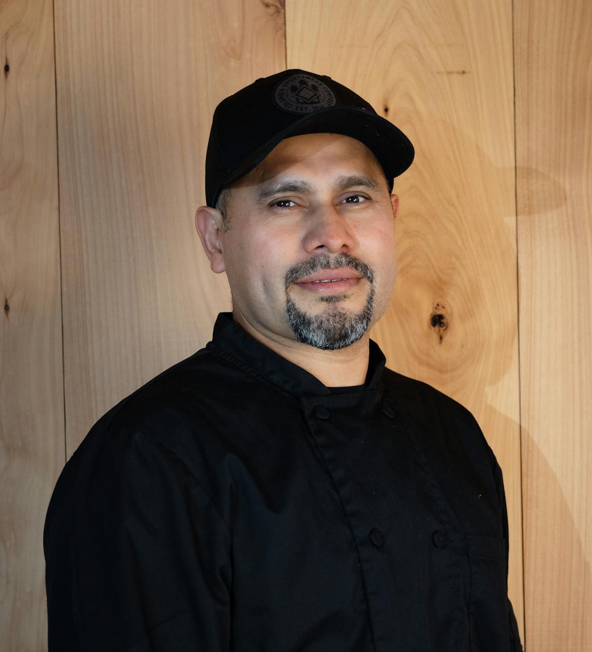 a man wearing a hat