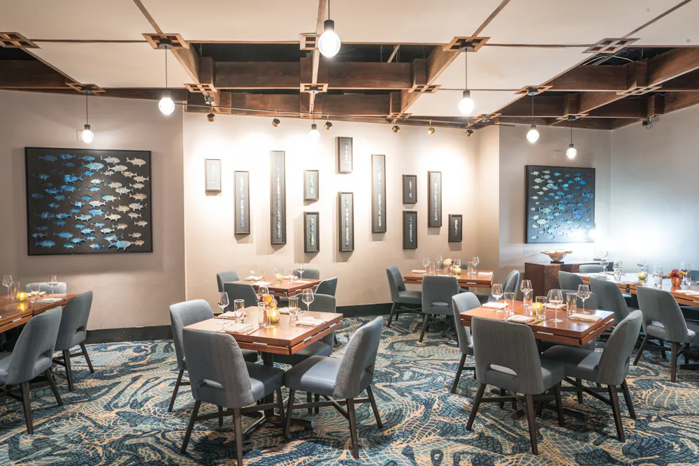 Blue Fin Interior Tables