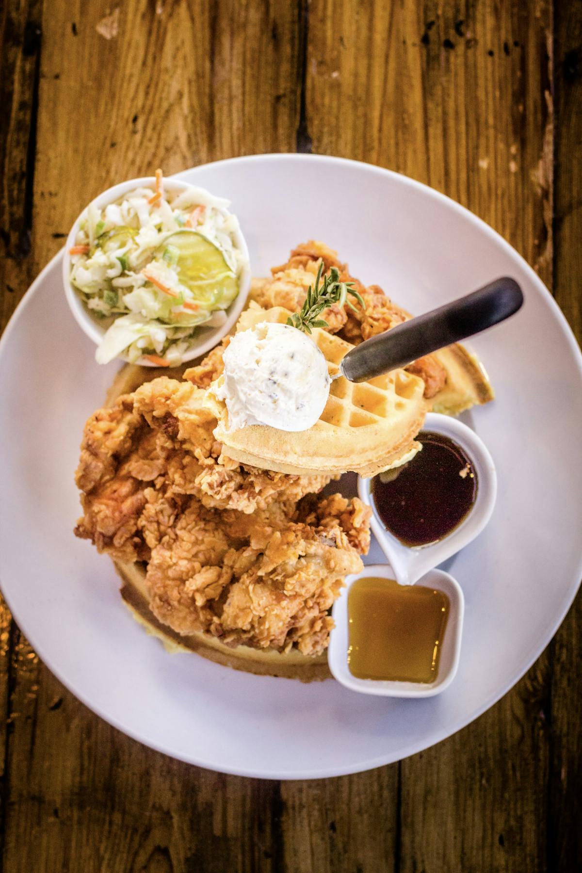 Southern Fried Chicken & Waffles