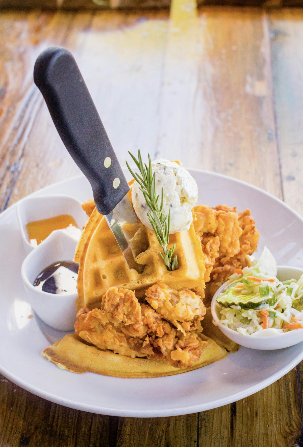 Southern Fried Chicken & Waffles