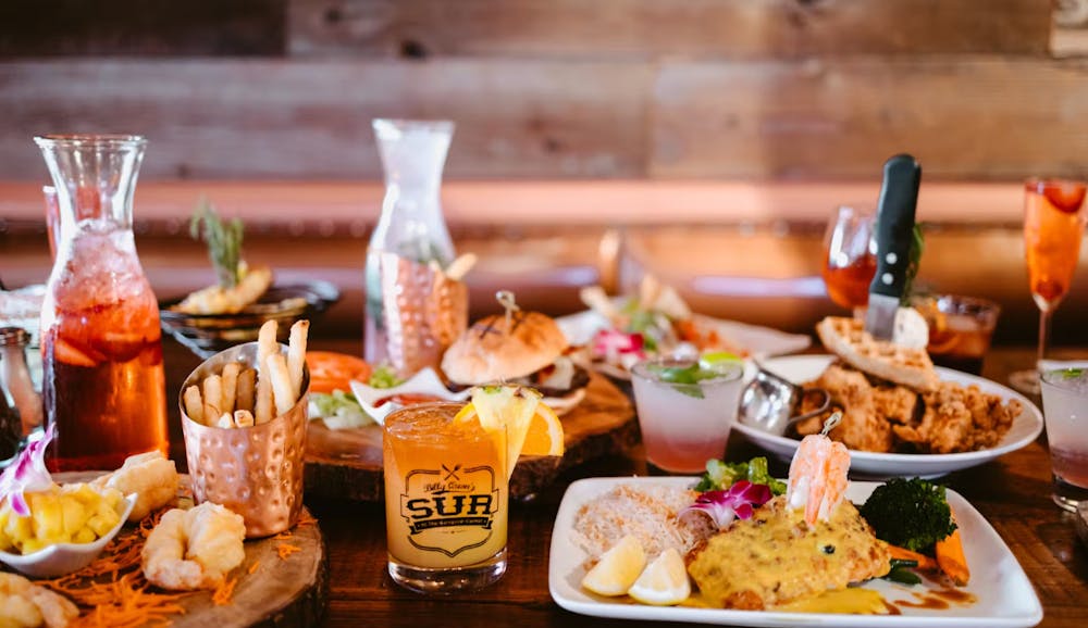 Local restaurant Sur’s offerings