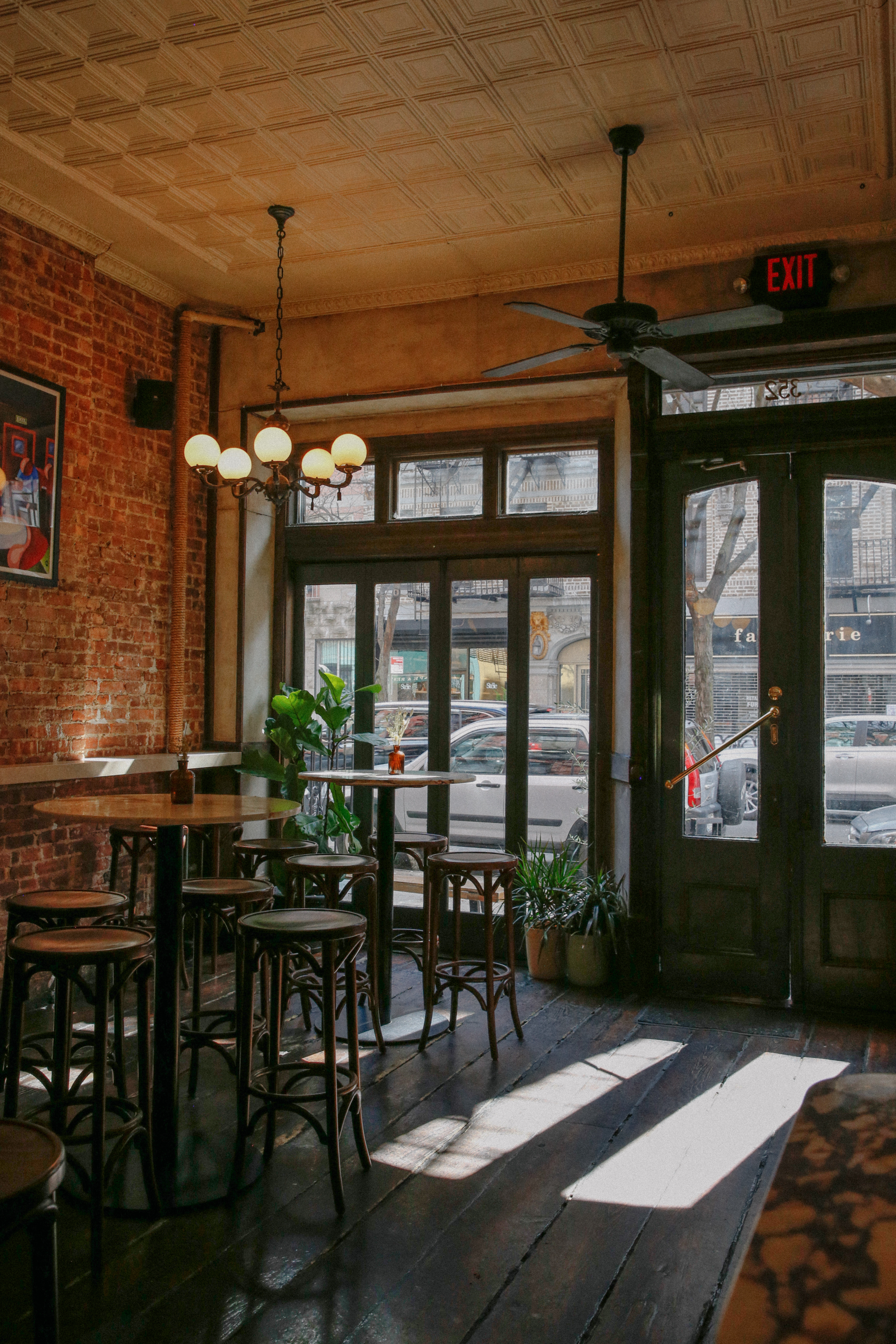 a dining room table