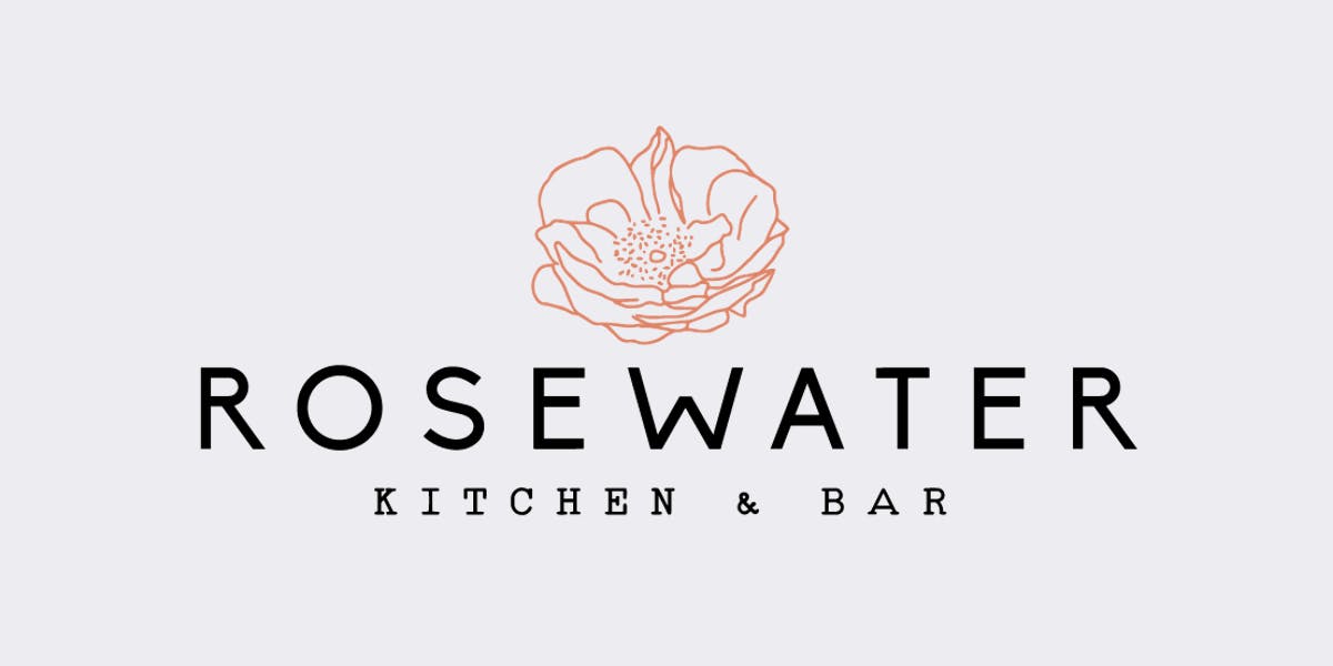 Rosewater Kitchen & Bar restaurant logo - View nutrition facts, calories, and macros for menu items at 110 Park at N Hills St, Raleigh, NC 27609