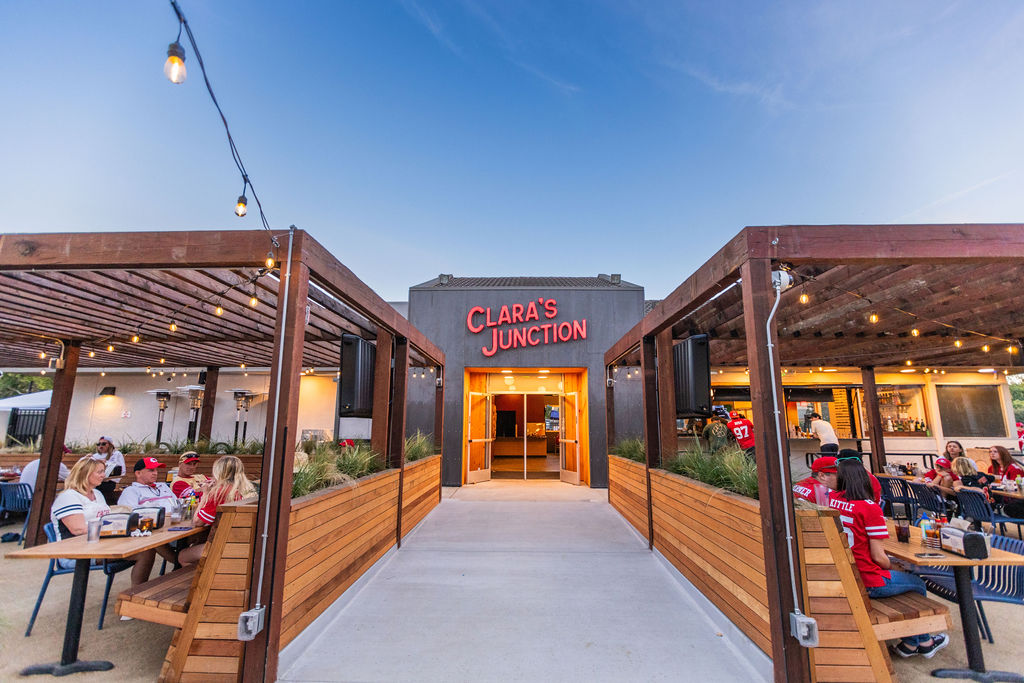 Facade of Clara's Junction