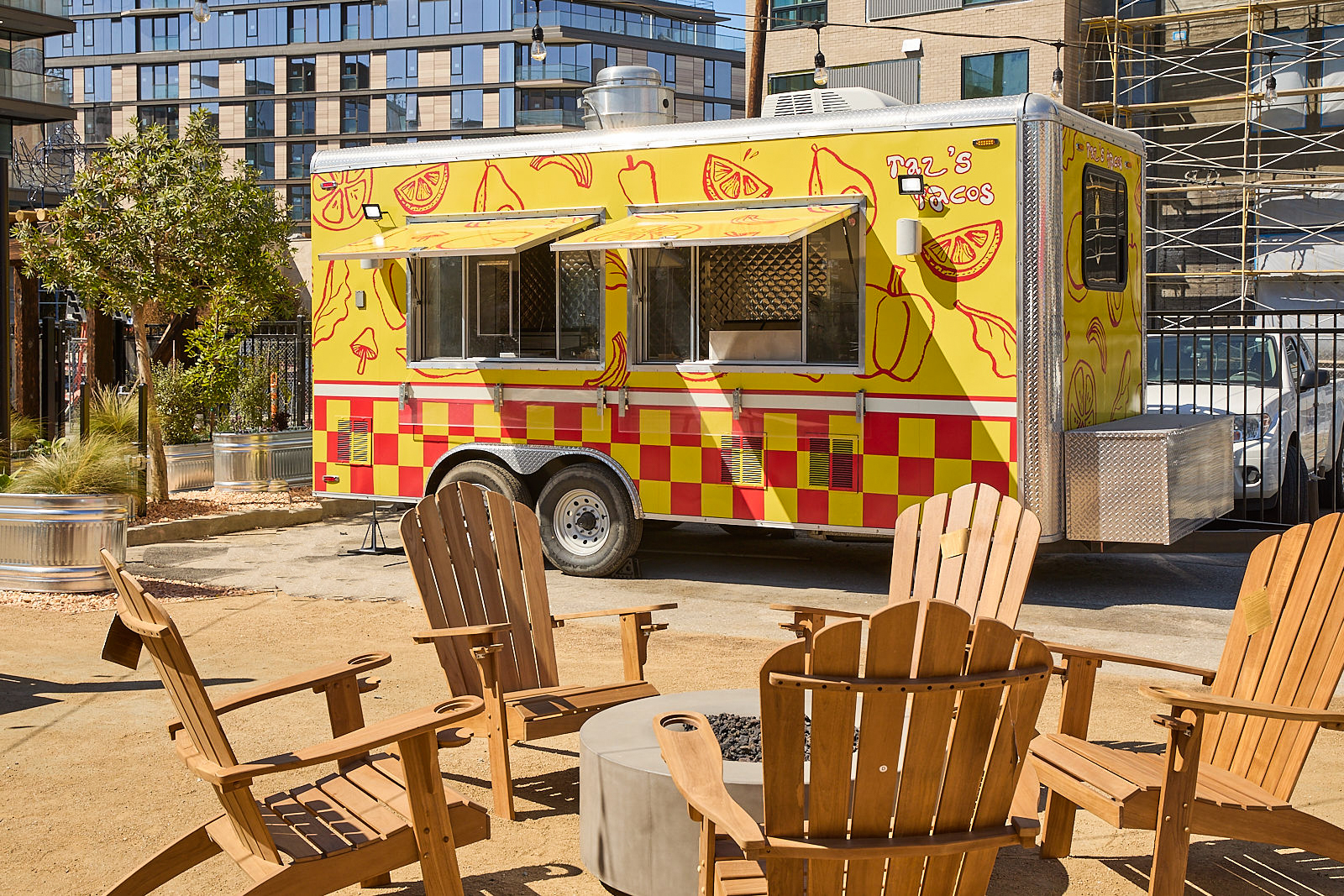 Taz's Tacos truck available for private events at Clara's Junction