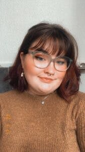 a person smiling for the camera