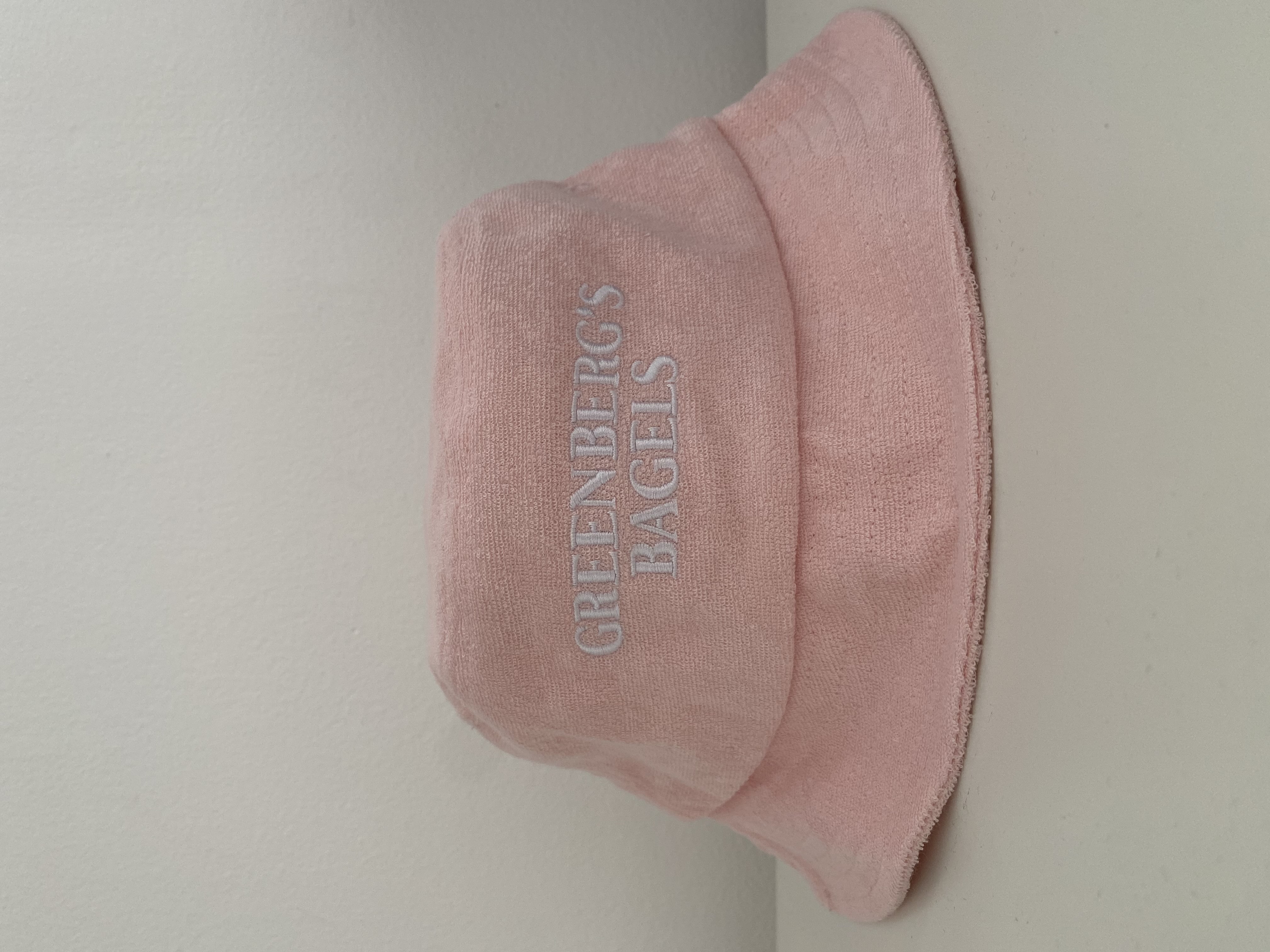 Greenberg's Bubble Gum Pink Terrycloth Bucket Hat | Greenberg's