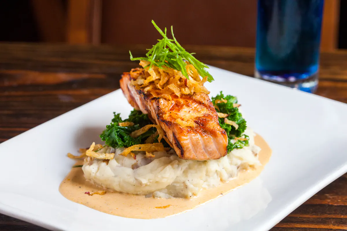 salmon dinner entree