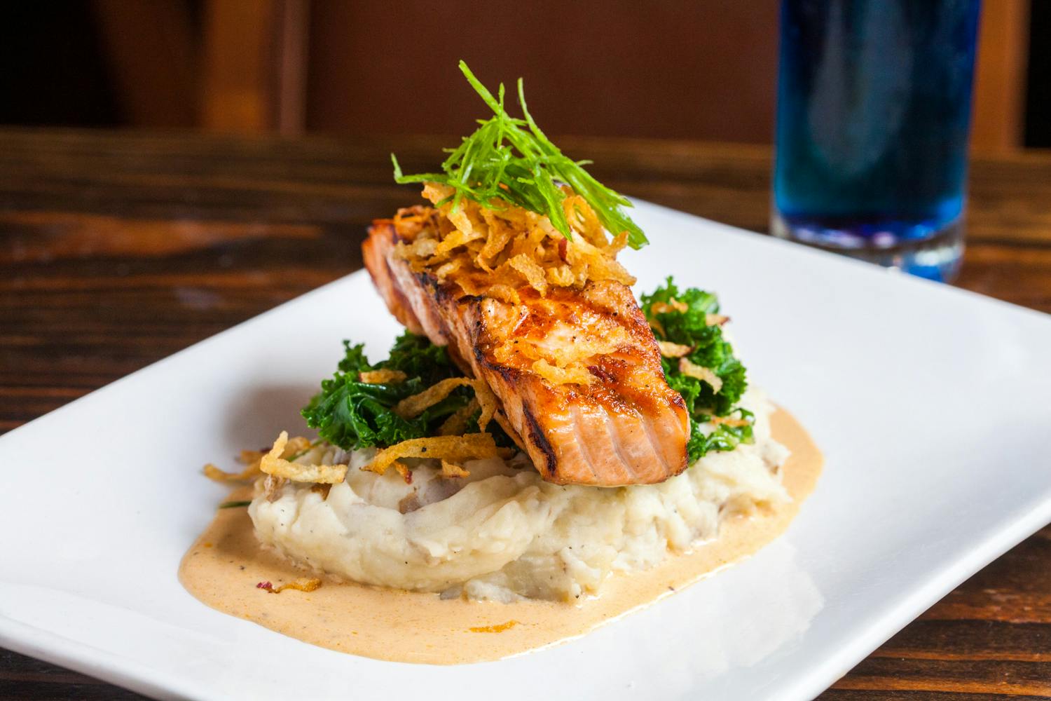 salmon dinner entree