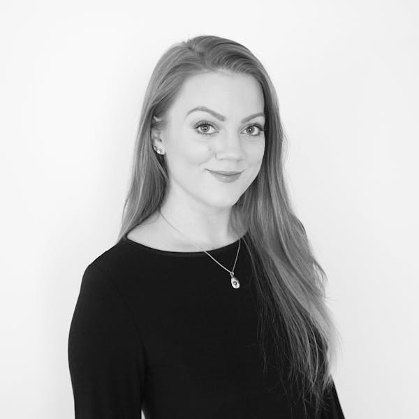 Larrissa Miller wearing a black shirt