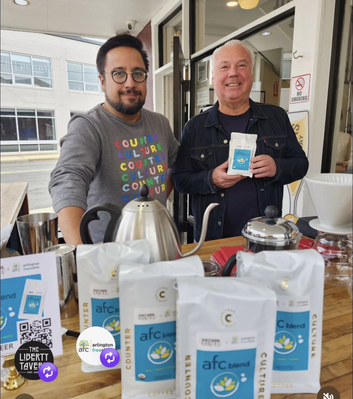 a group of people performing on a counter