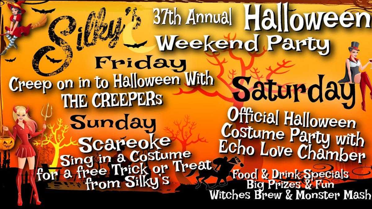 Silky S 37th Annual Halloween All Weekend Party Friday Saturday And Sunday Click For Details Silky Sullivan S Irish Pub In Fountain Valley Ca