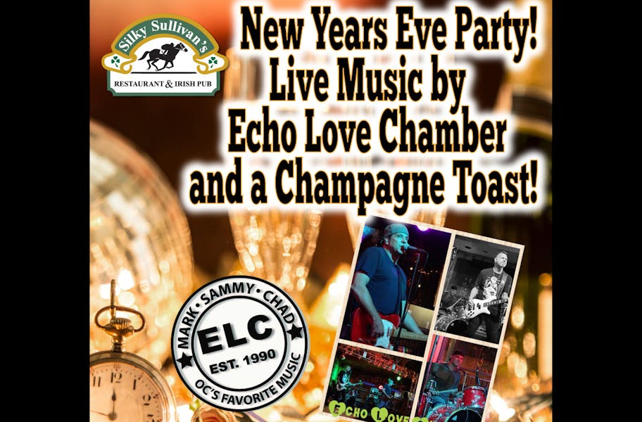 New Year's Eve Party Featuring Echo Love Chamber, Special Menu and a