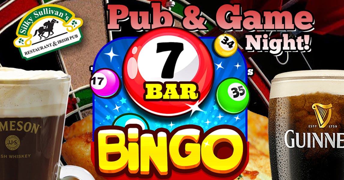 Irish Pub & Game Night Wednesday February 8th! Silky Sullivan's