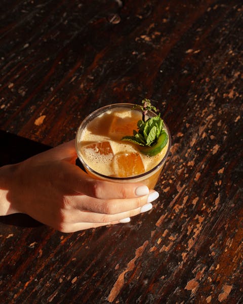 Sunset Happy Hour The Eveleigh American Restaurant in Hollywood, CA