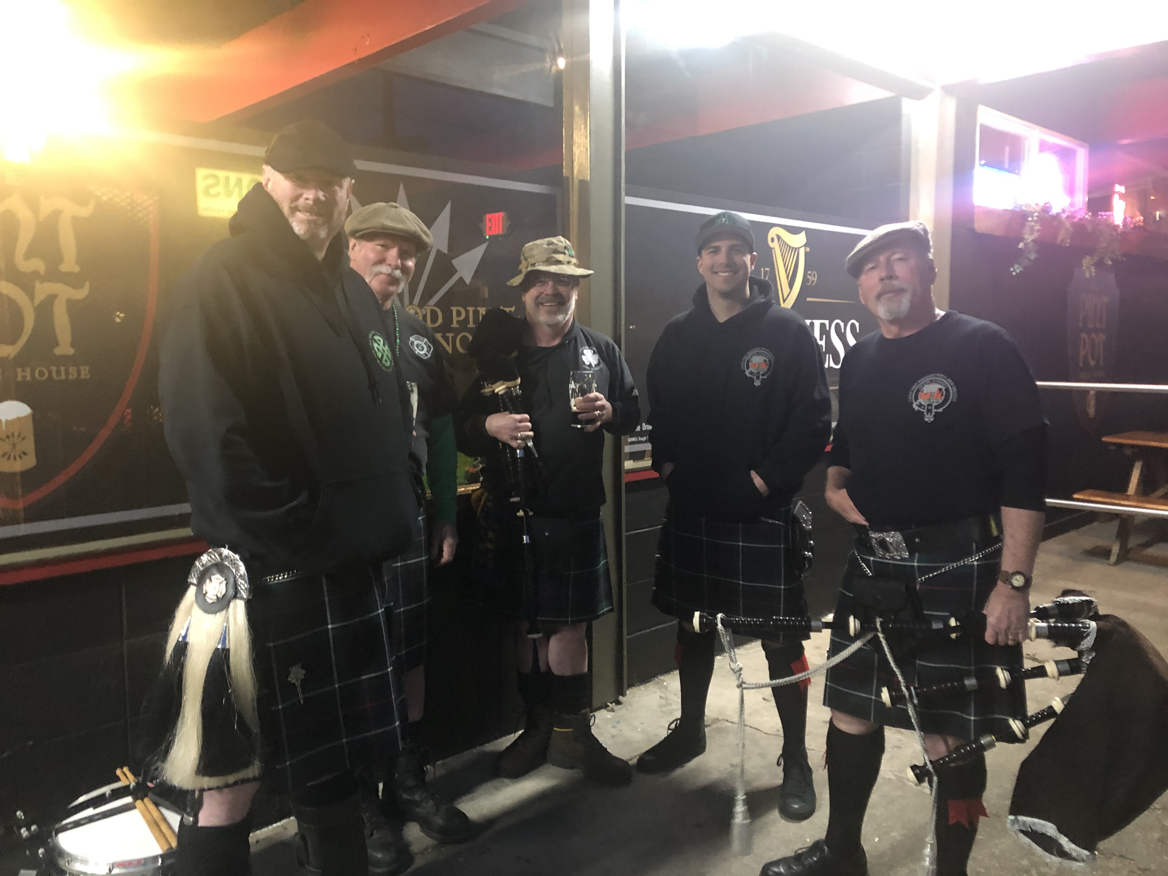 a group of people posing for the camera