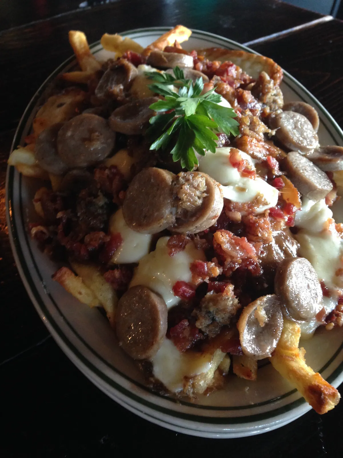 a plate of food