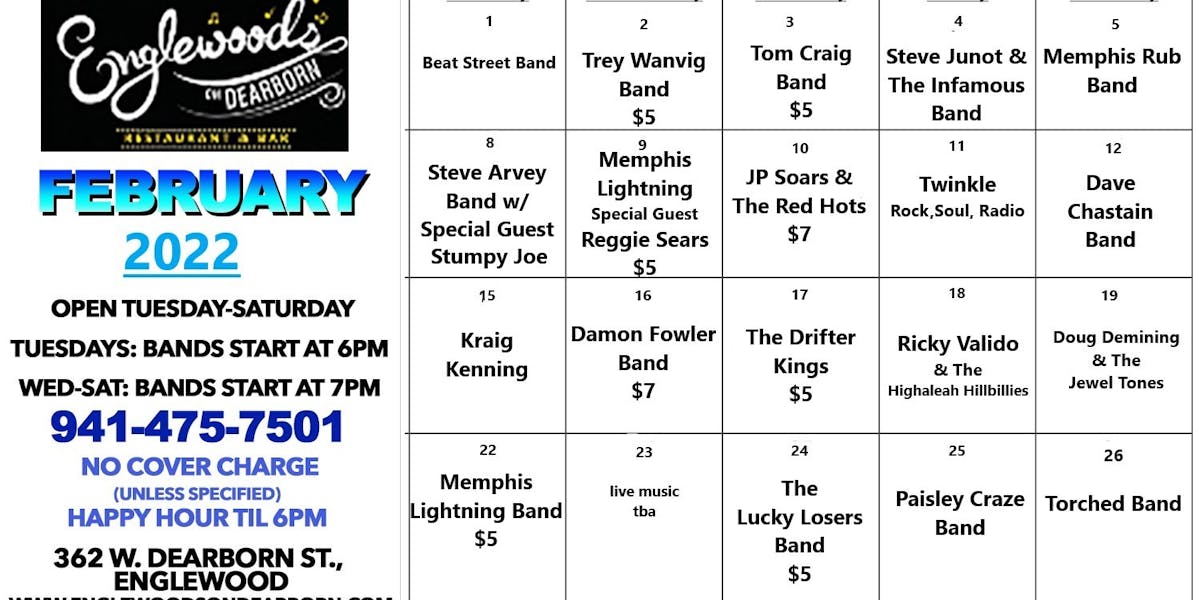 February 2022 at Englewood's Englewood's On Dearborn American