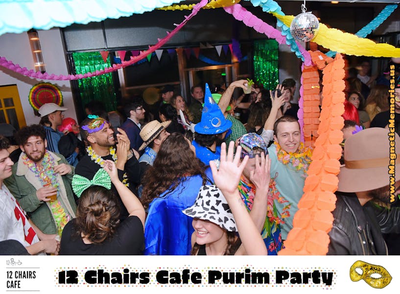 Purim party nyc 12 chairs