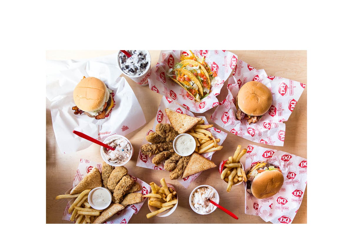 Burgers and Baskets and DQ Blizzards